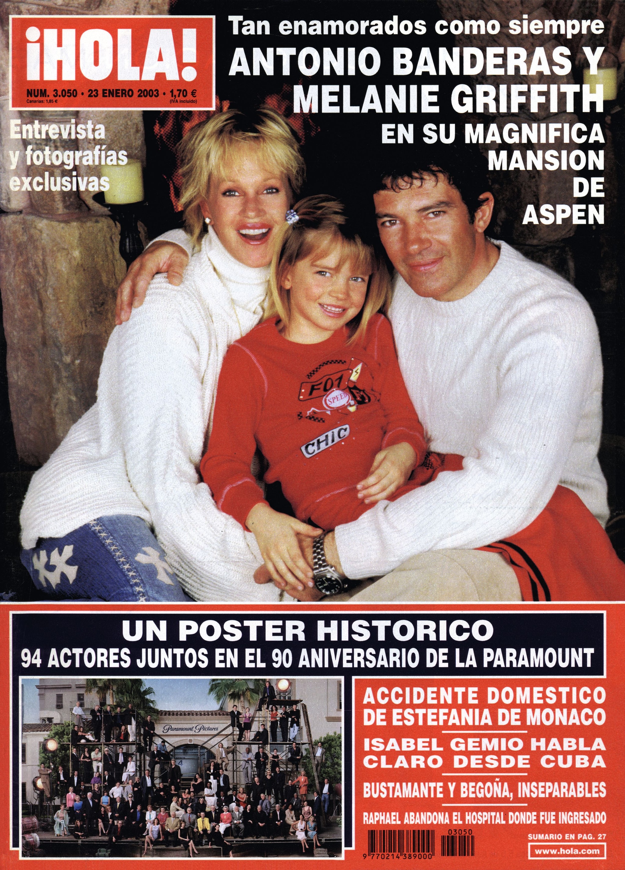 ANTONIO BANDERAS REFLEXIONES CON "¡HOLA!" AL CUMPLIR 65 AÑOS:EL ÉXITO HOY, SU CARRERA Y LA ILUSIÓN POR LA BODA DE SU HIJA, STELLA