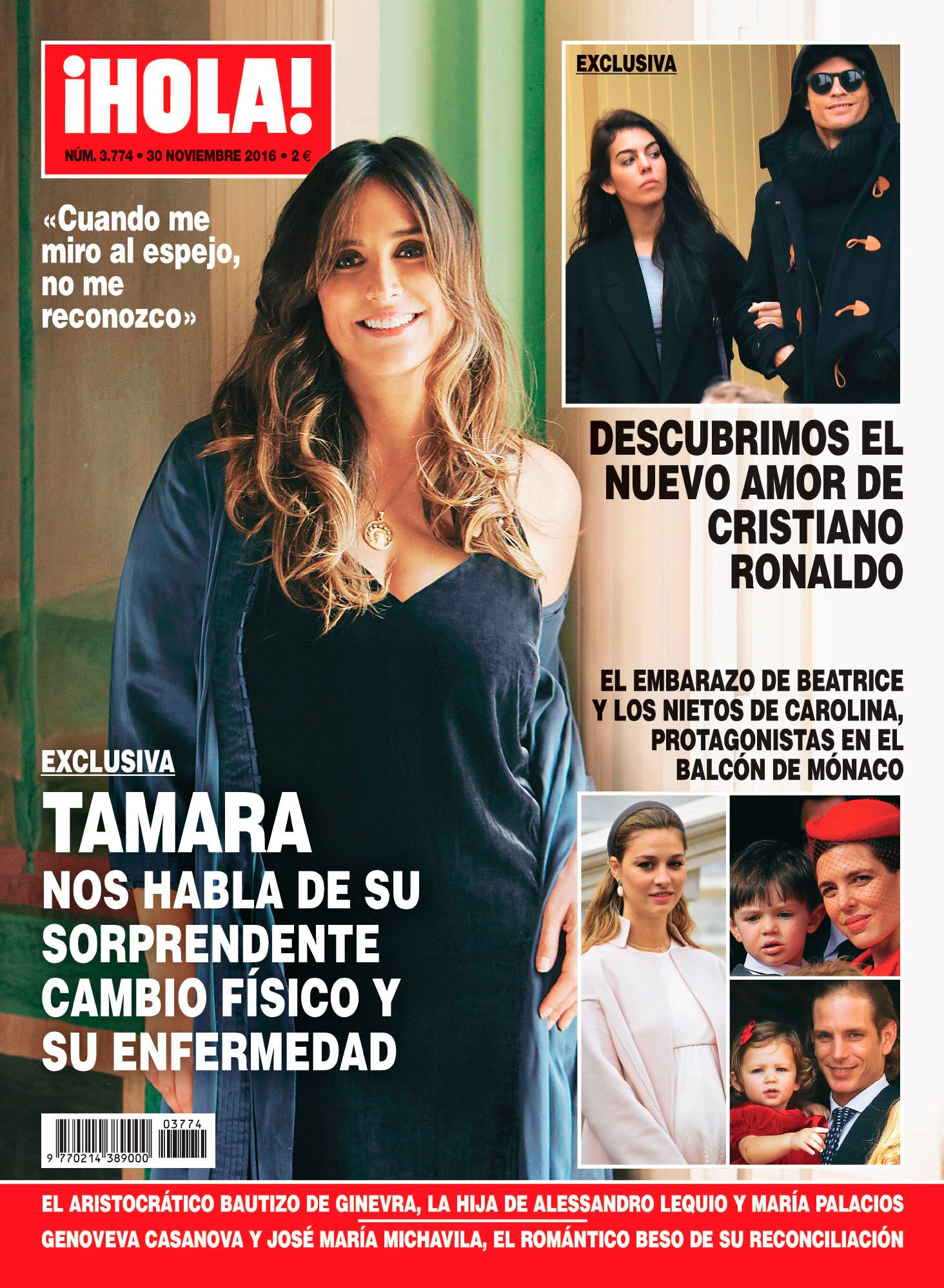 Cristiano Ronaldo en la portada de ¡HOLA!