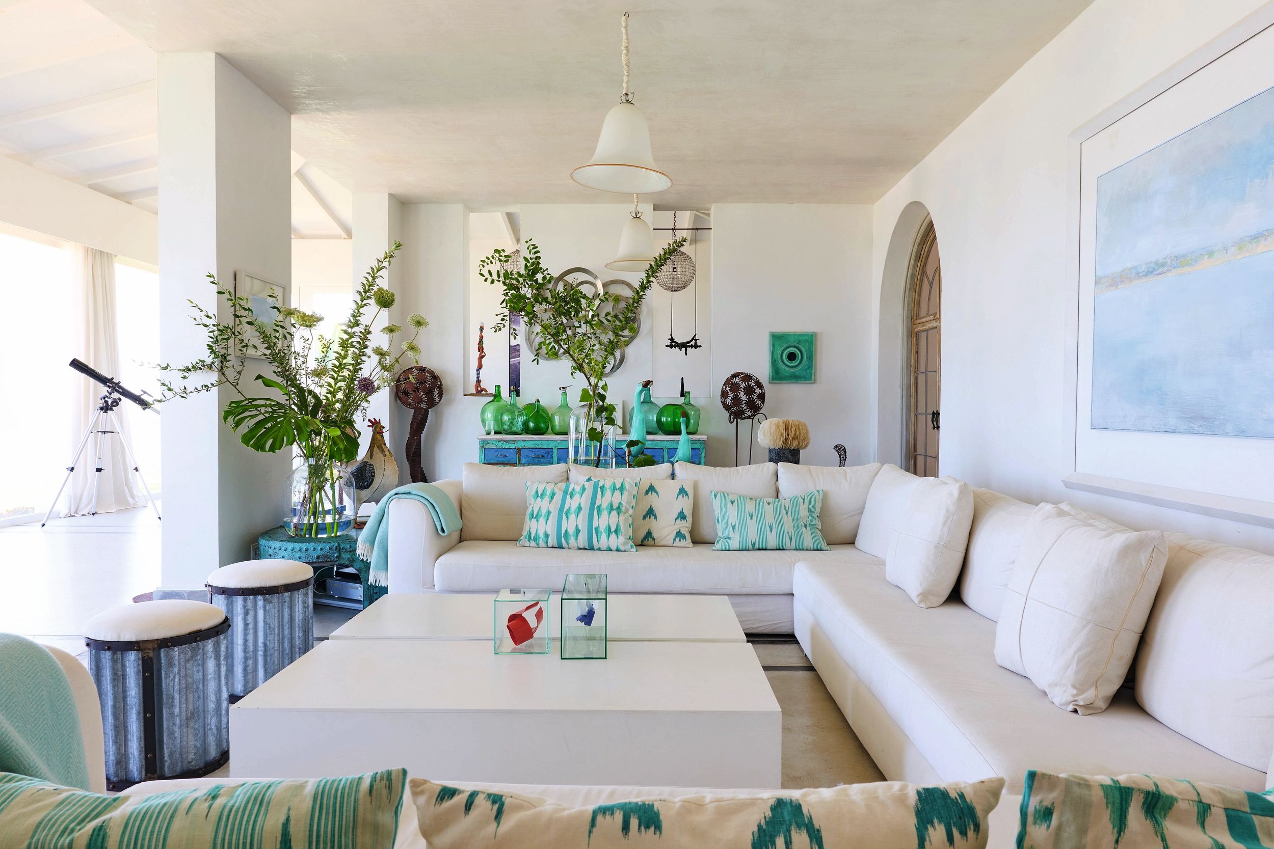 La sala de la casa