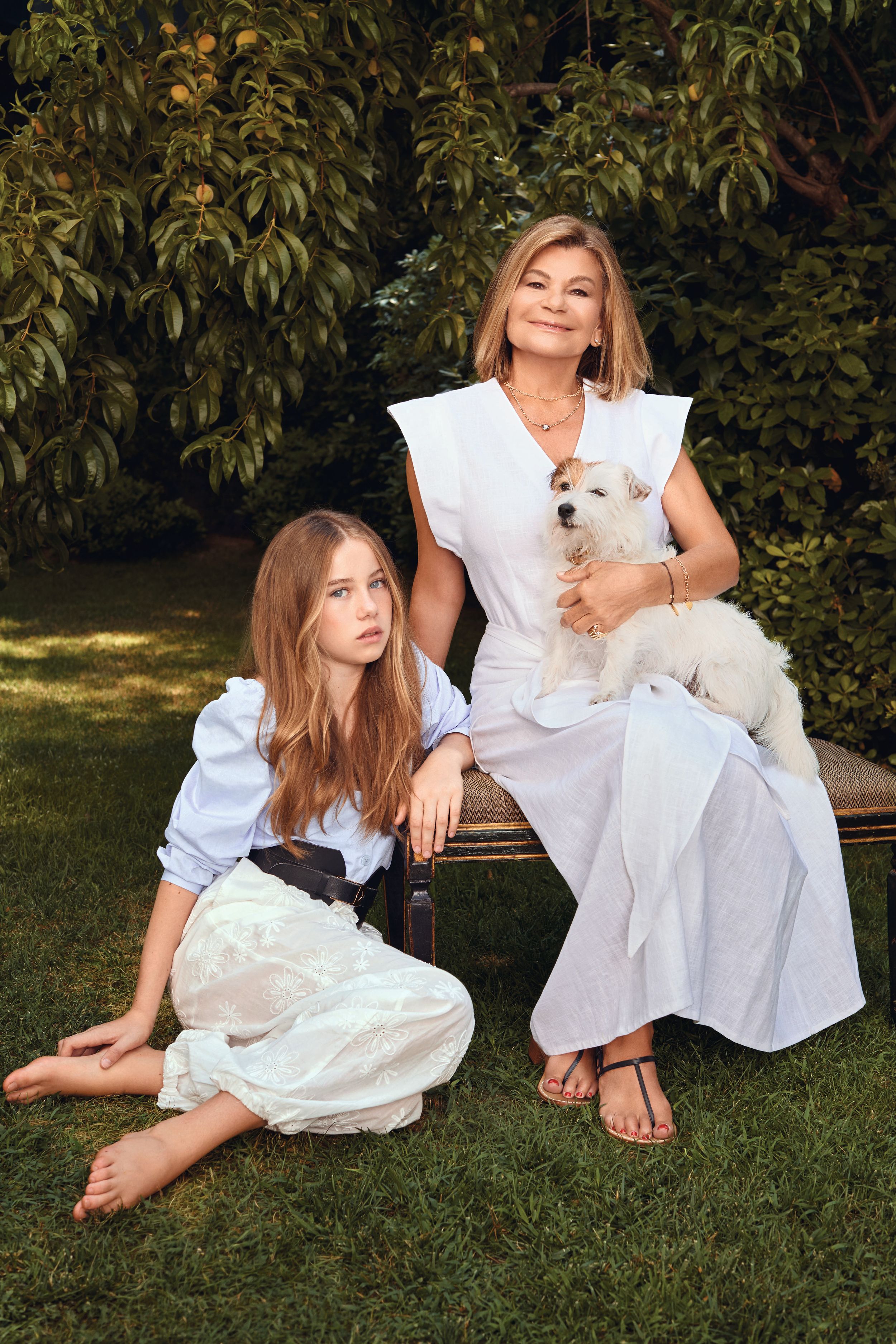 Cari quería que su nieta —que ama la moda sobre todas las cosas— pasara un día fabuloso como una "top model", y que lo hiciera con los vestidos de su marca favorita, diseñados por una de las mejores amigas de su madre, Inés Domecq