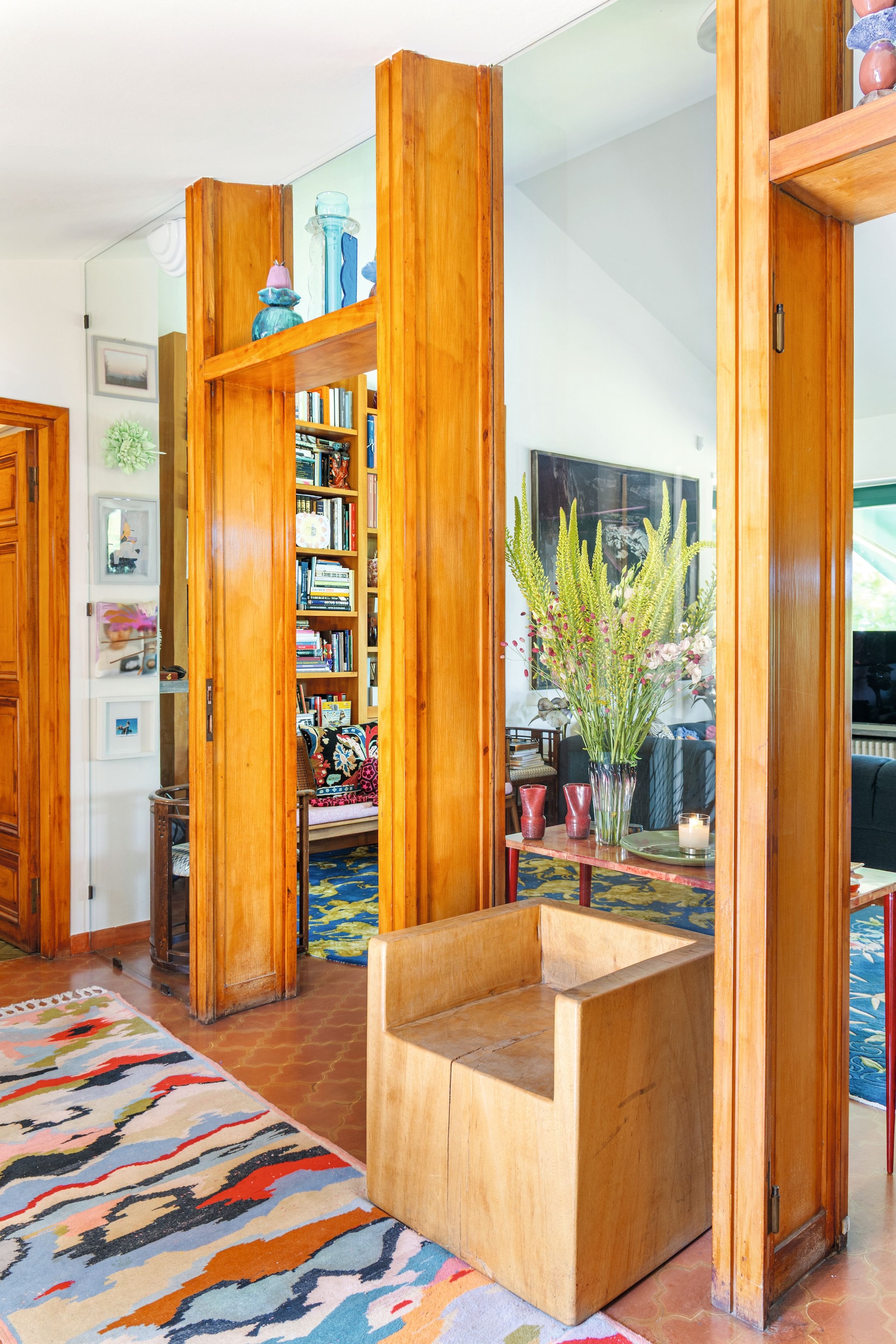 La diseñadora  Margherita Maccapani Missoni  nos abre las puertas de su "refugio" en Varese, la ciudad jardín italiana