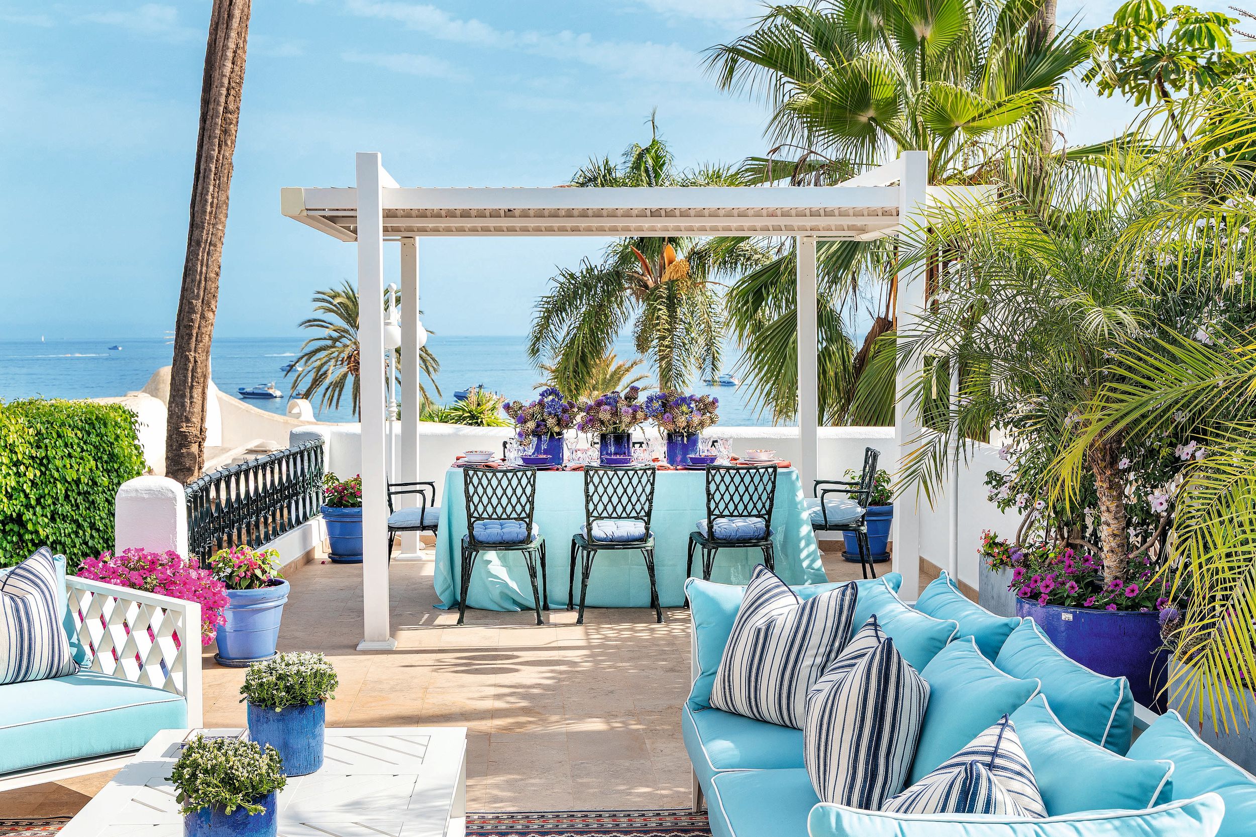 Lady Monika Bacardí productora de cine y mecenas de las artes, nos abre las puertas de ‘Villa Daiquiri’, su deslumbrante refugio en Marbella