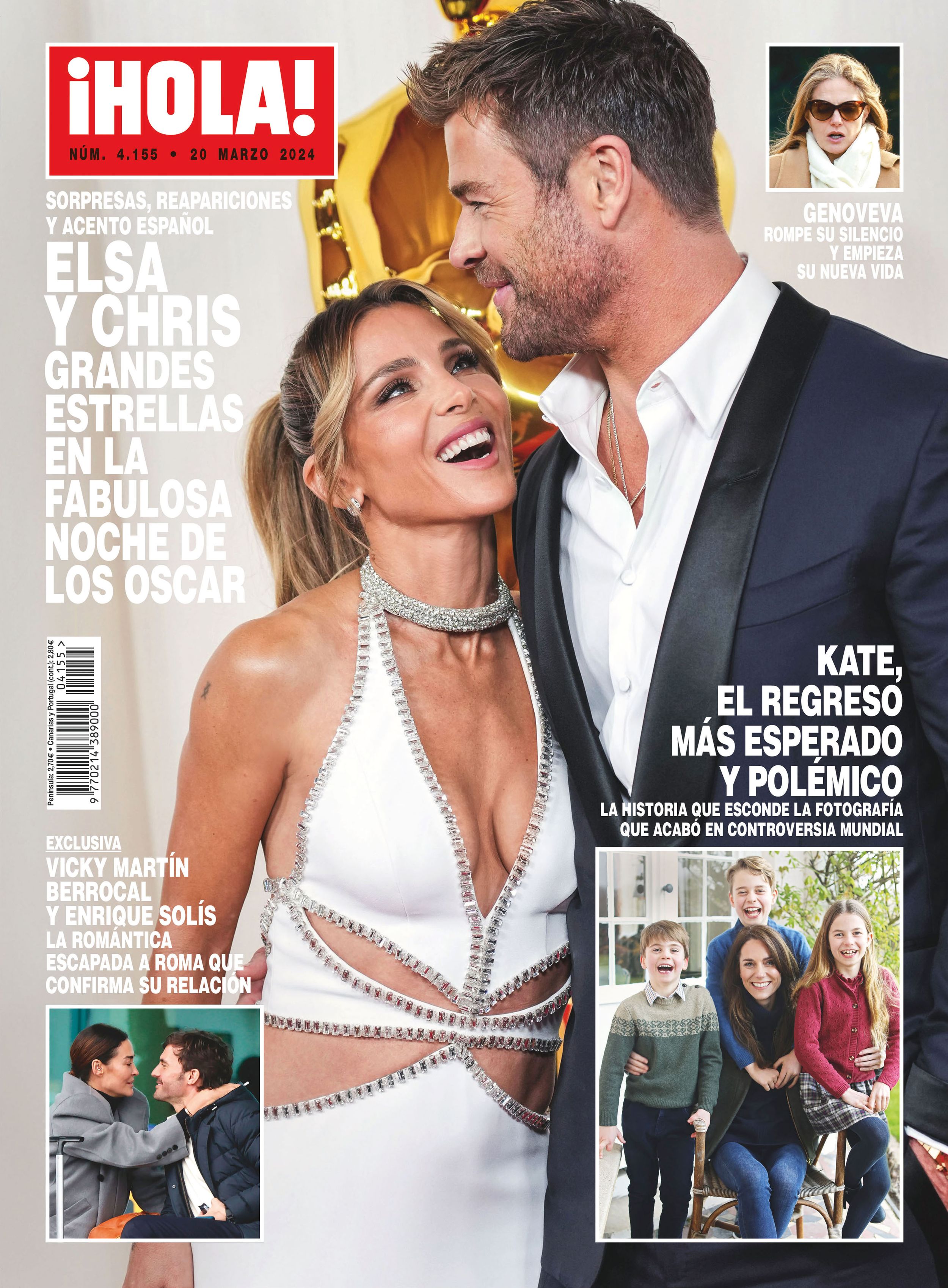 Recuerdo de la portada de HOLA protagonizada por Elsa Pataky y su marido