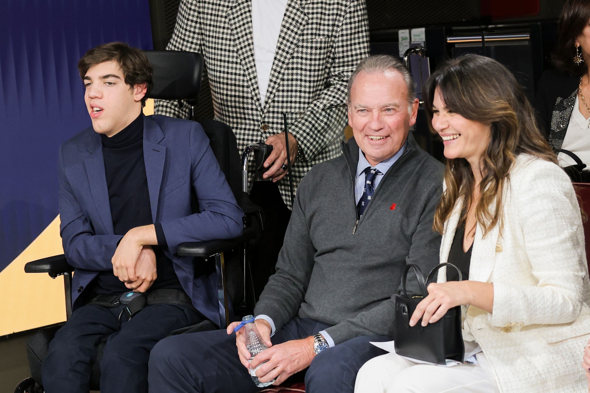 Bertín Osborne, Kike Osborne y Fabiola Martínez 