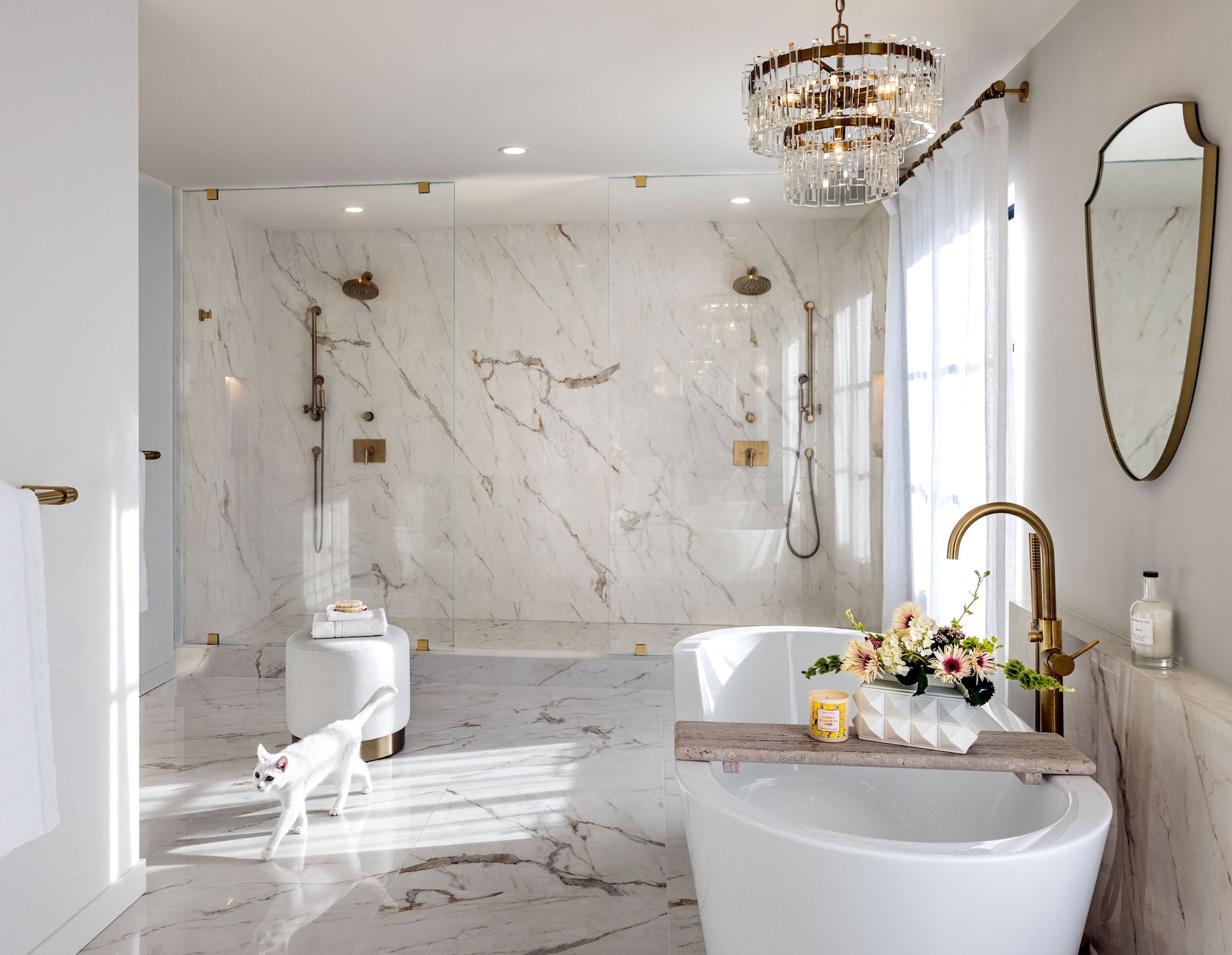 El baño principal