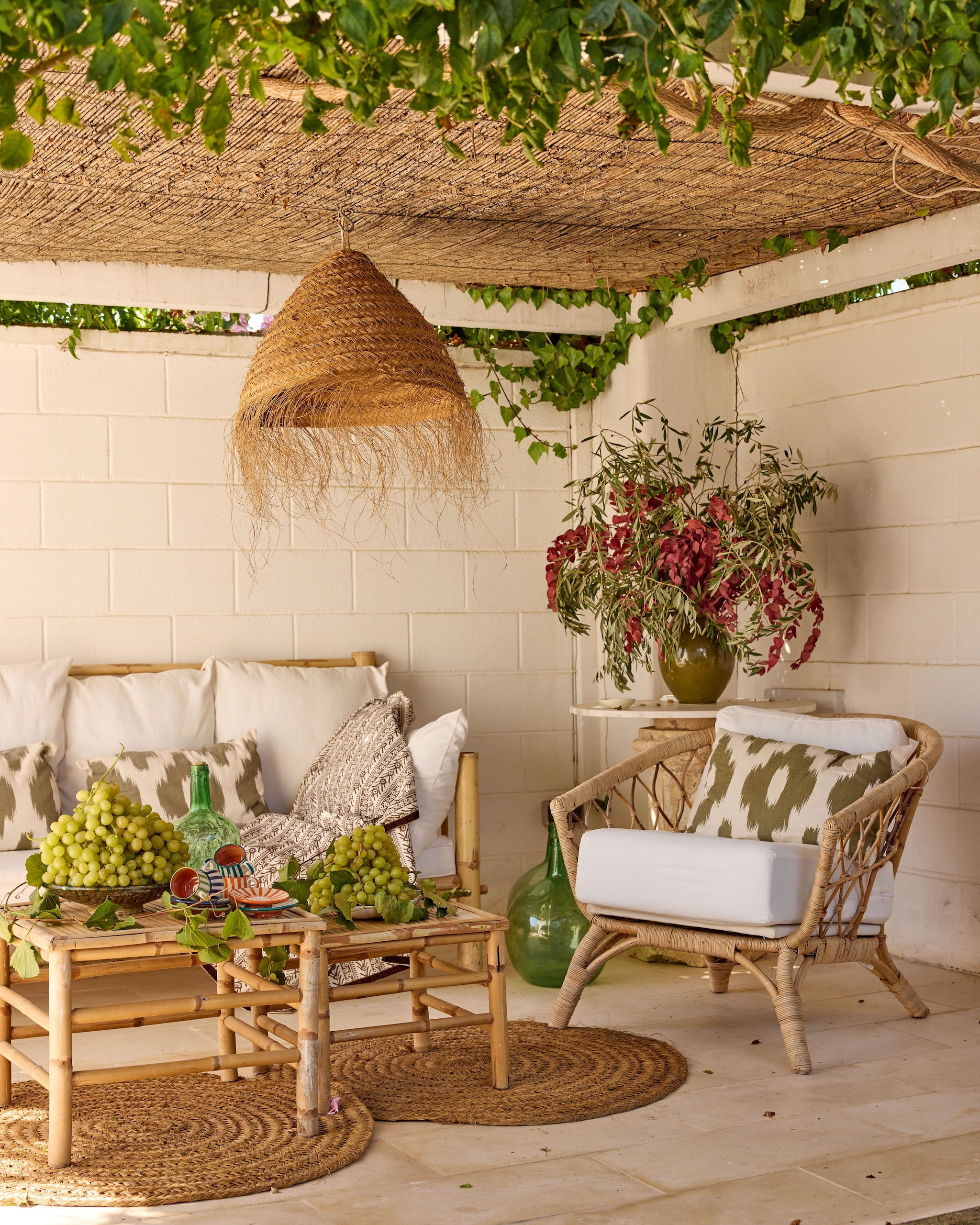 Parte de la terraza de las primas Barbadillo