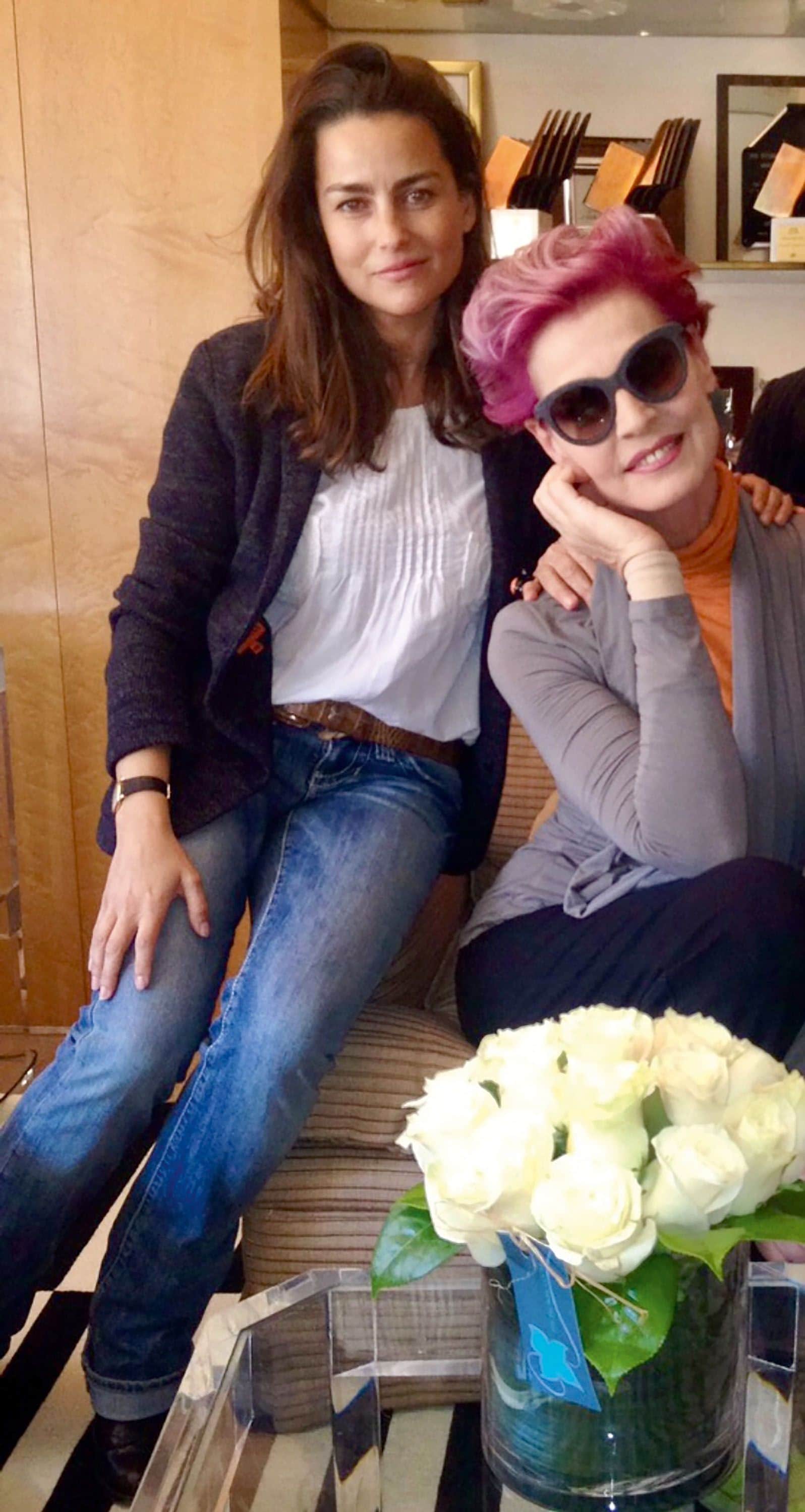 María Palacios con Antonia Dell' Atte