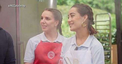 Marina Rivers e Inés Hernand en MasterChef Celebrity