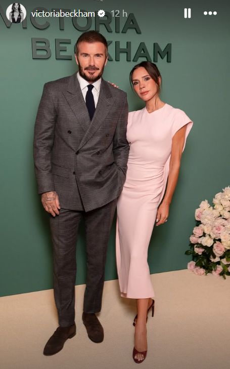 Victoria ha publicado en sus redes una instantánea de la pareja en este día tan especial.