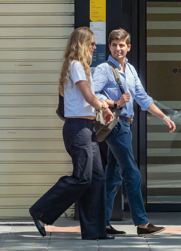 Irene Urdangarin  se reencuentra con Juan Urquijo en Madrid, tras nueve meses en Oxford