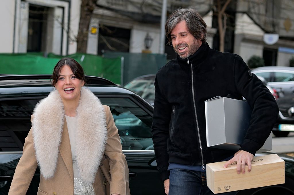 Isabelle Junot junto Álvaro Falcó