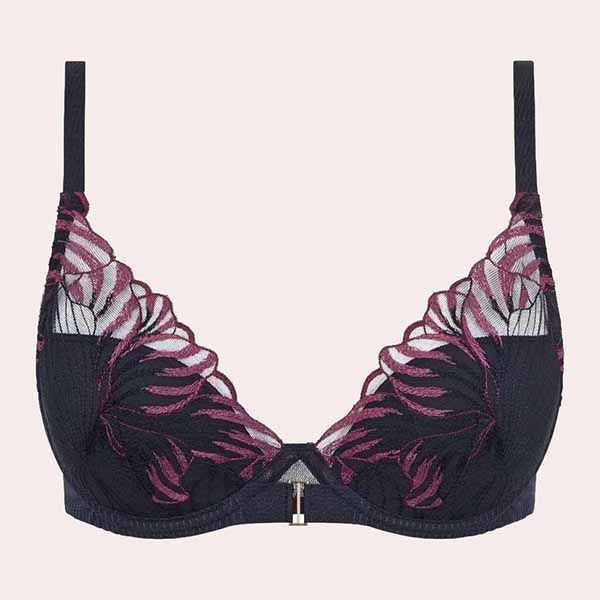 Sujetador con Relleno y Encaje Floral Legend Chantelle