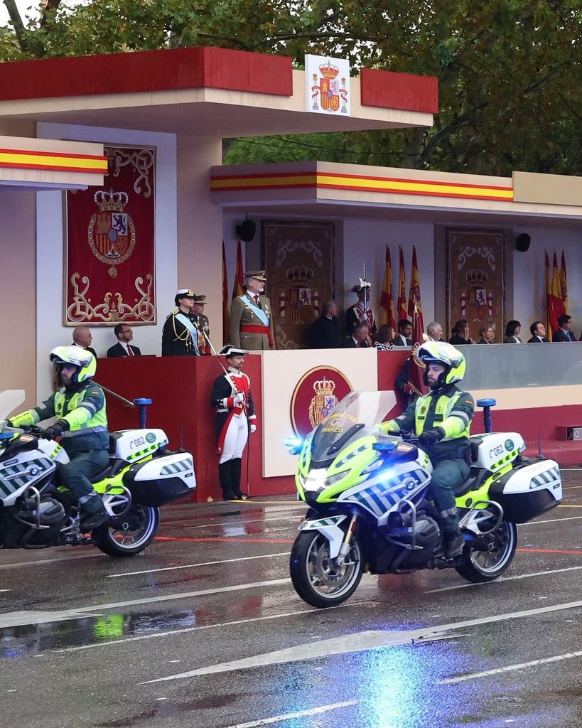 Los reyes y la princesa Leonor en el Día de la Hispanidad 2024