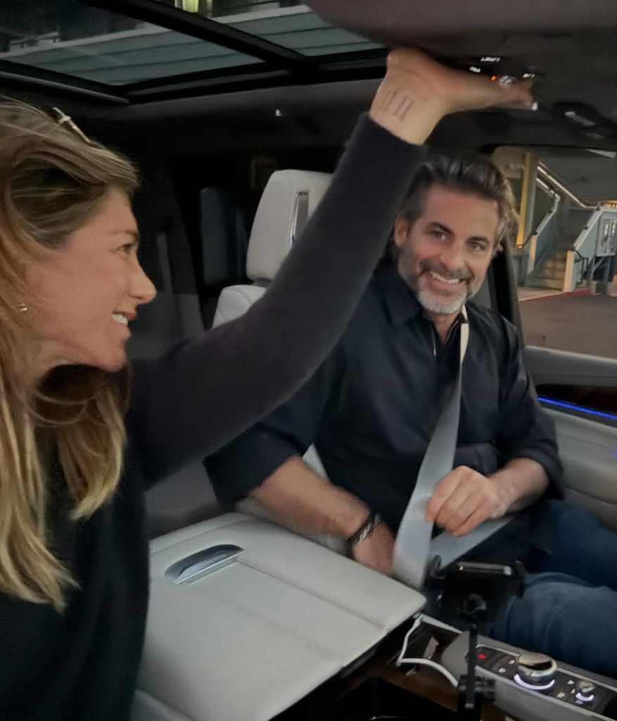 Jennifer Aniston y Jim Curtis