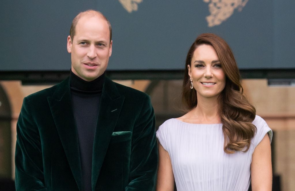 Príncipe Guillermo y Kate Middleton en los premois Earthshot de 2021