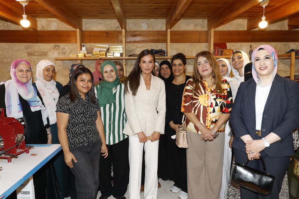 La reina Letizia en El Cairo