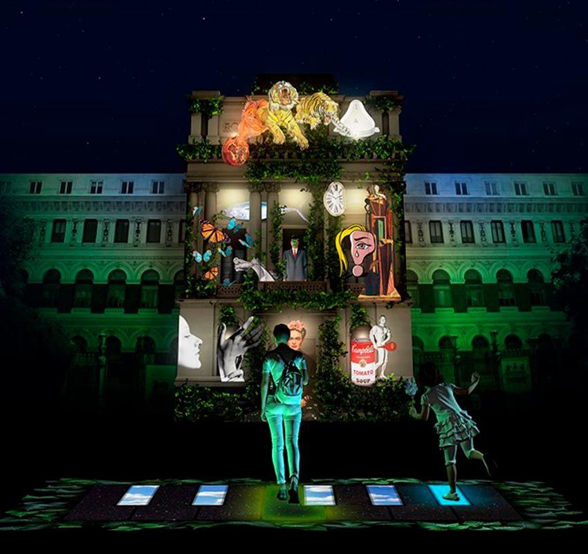 Festival internacional de luces de Madrid: LuzMadrid 2023:  Ministerio de Agricultura