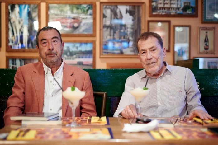 Fernando Sánchez Dragó y José Luis Garci