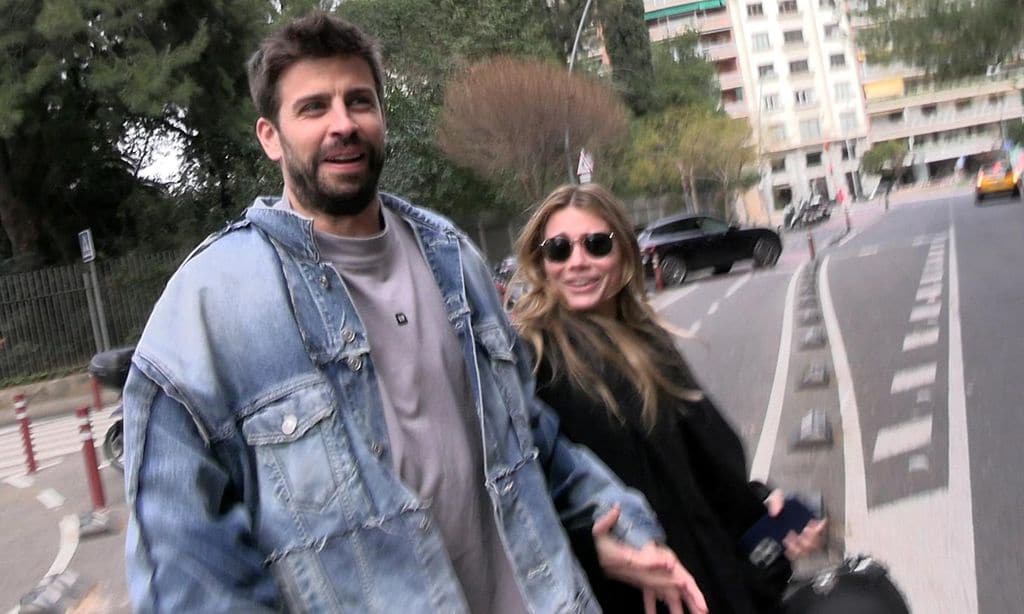 Gerard Pique and Clara Chia