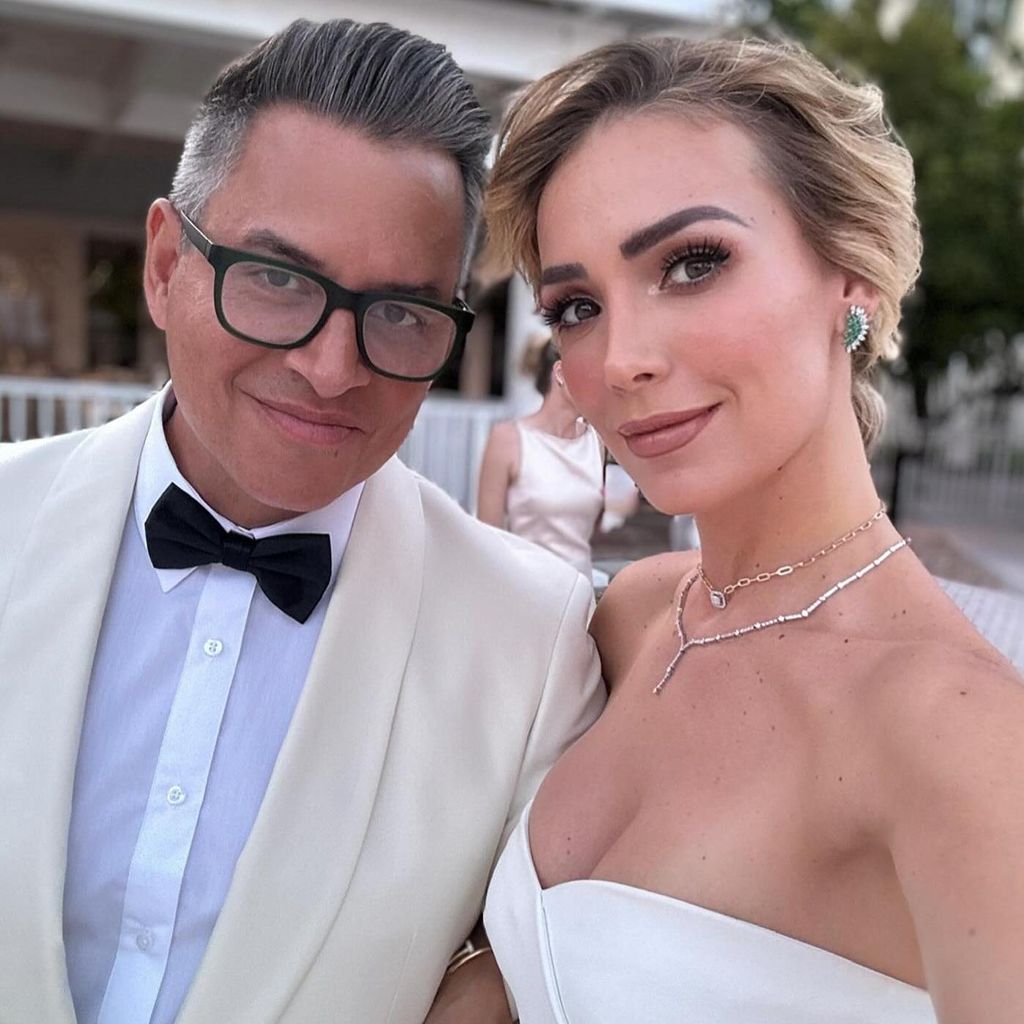 Daniel Sarcos y Alessandra Villegas