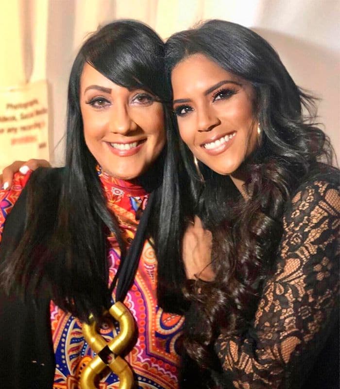 Francisca Lachapel y Giannina Azar
