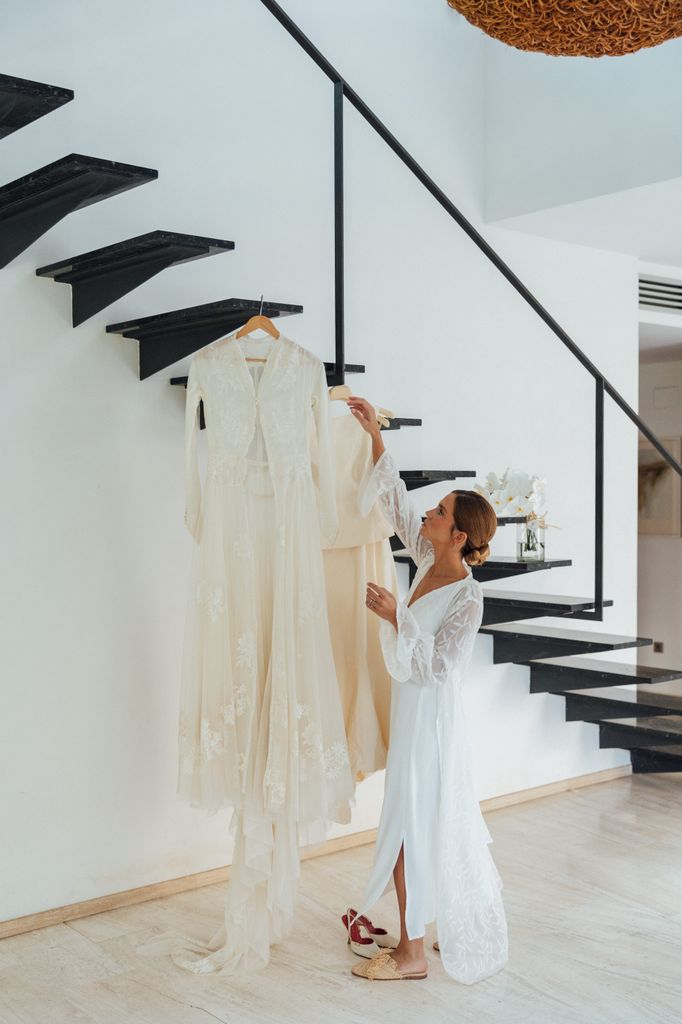 Vestido de novia de Cortana