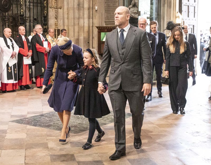 Zara y Mike Tindall