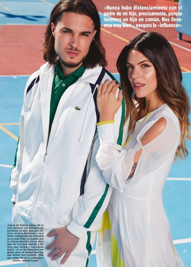 Laura Matamoros y Carlo Costanzia