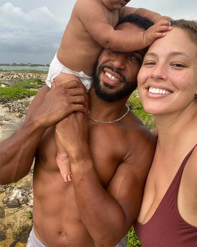 Ashley Graham y Justin Ervin