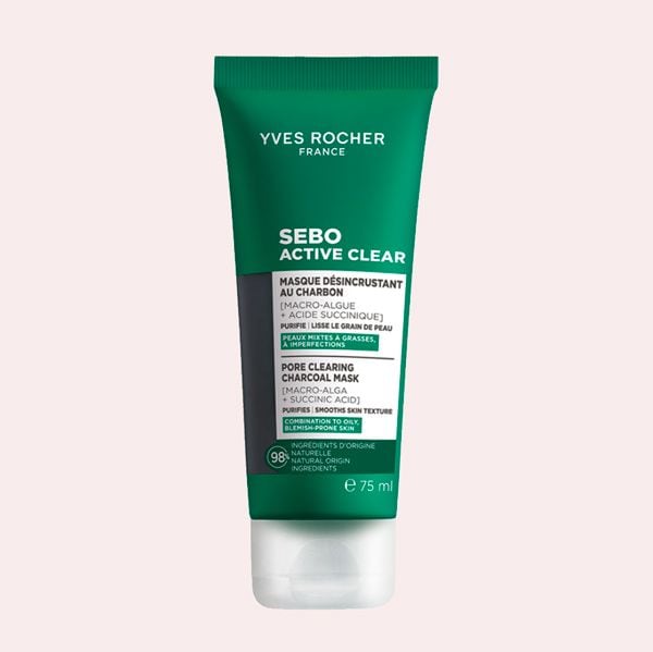 Mascarilla Desincrustante al Carbón Yves Rocher
