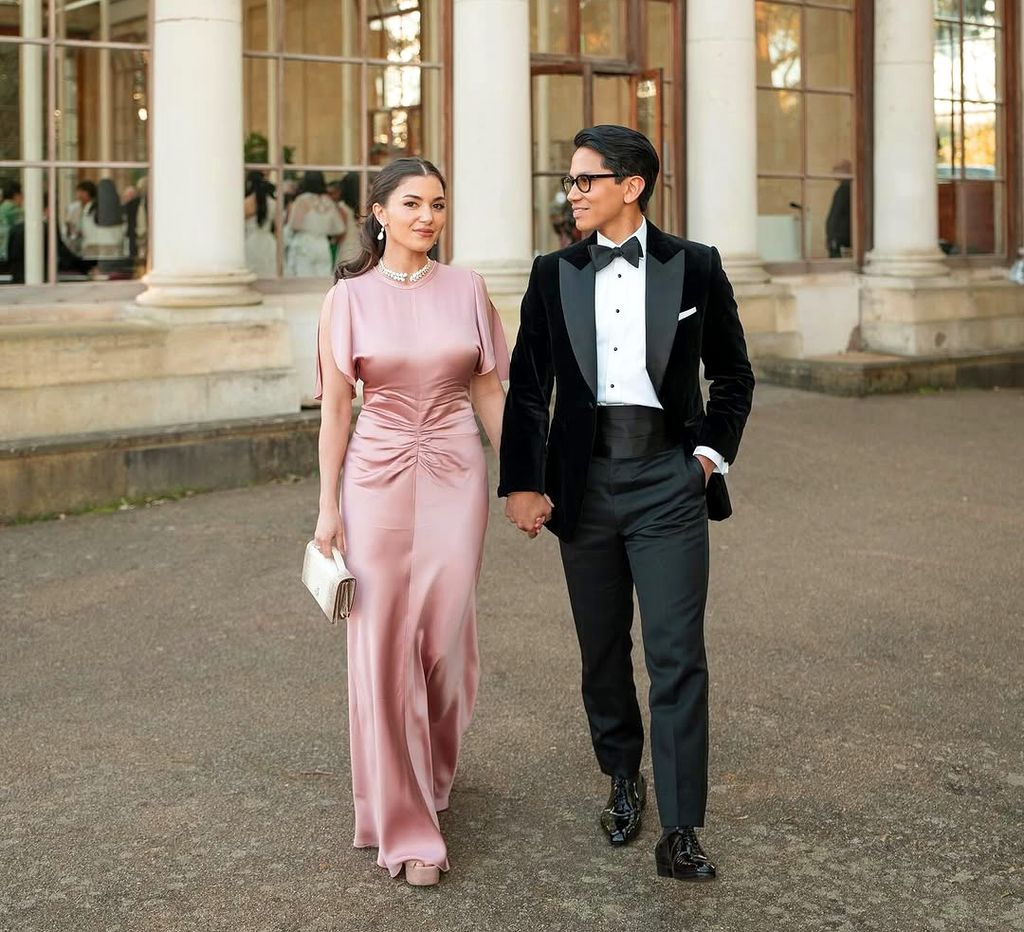 Abdul Mateen y Anisha de Brunei, en una imagen de archivo