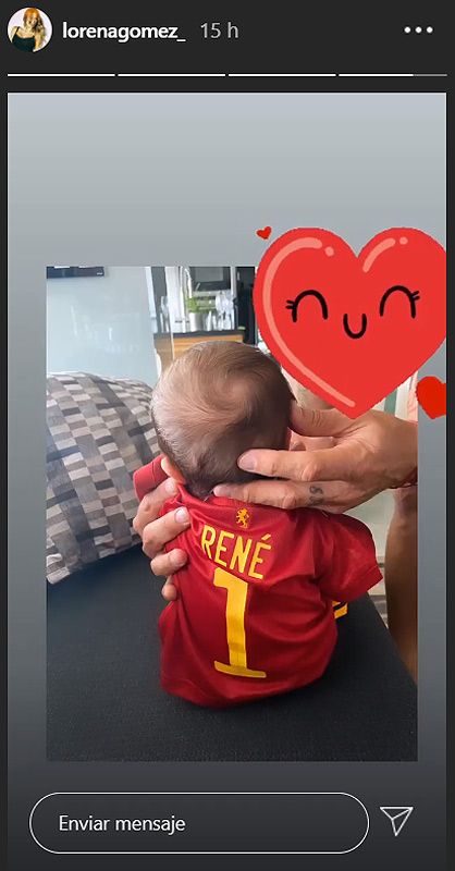 René, hijo de Lorena Gómez y René Ramos