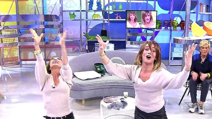 Josep Ferré, el doble de Lydia Lozano y María Patiño