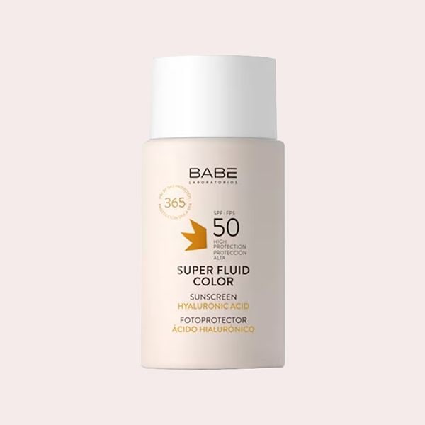 Babe Super Fluid Fotoprotector SPF50 con Color 50 ml