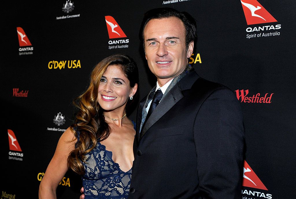 Julian McMahon y su esposa, Kelly Paniagua 