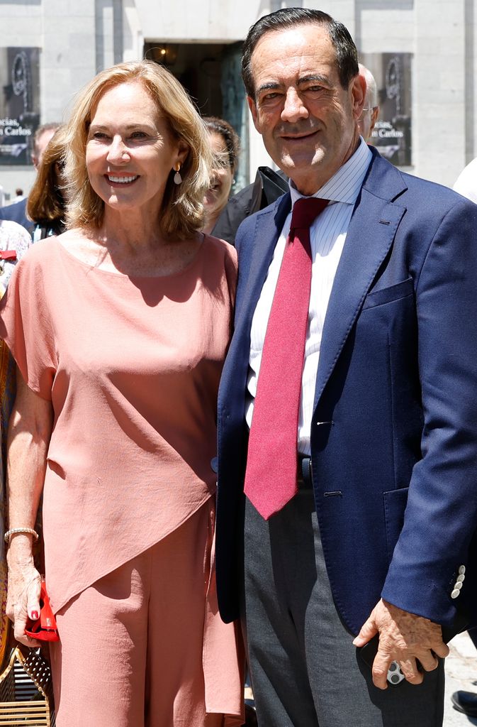 José Bono y Ana Rodríguez en una celebración familiar