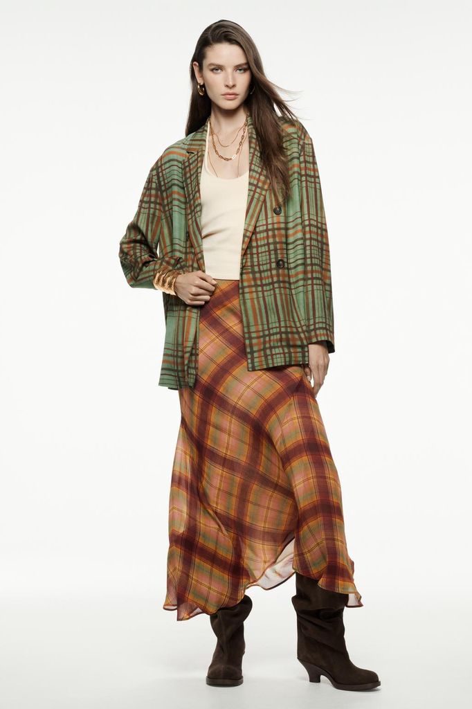 Zara nueva colección estampado cuadros