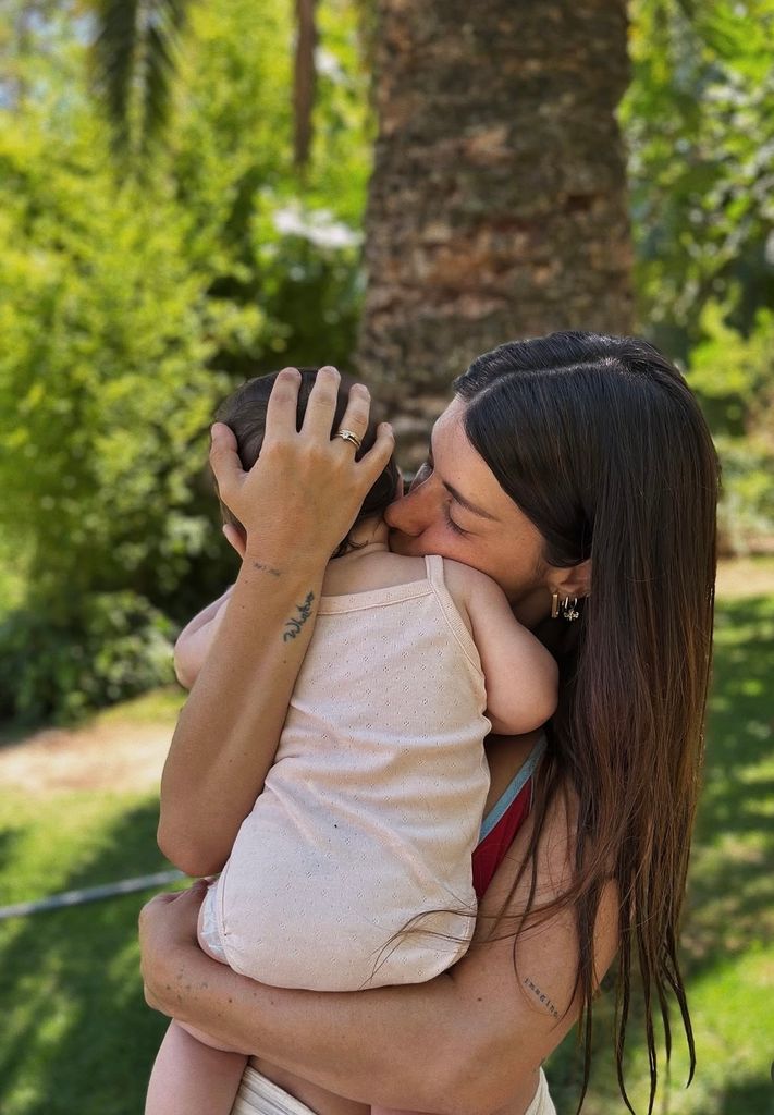 Dulceida y su hija Aria