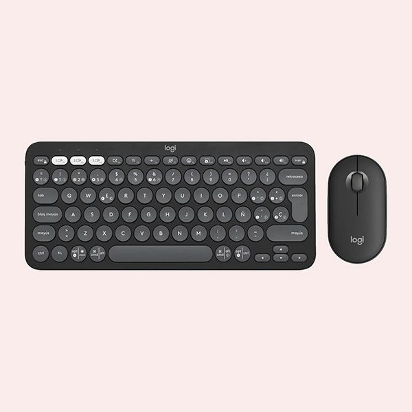 Logitech Pebble 2 Combo, Teclado y ratón inalámbricos, discretos