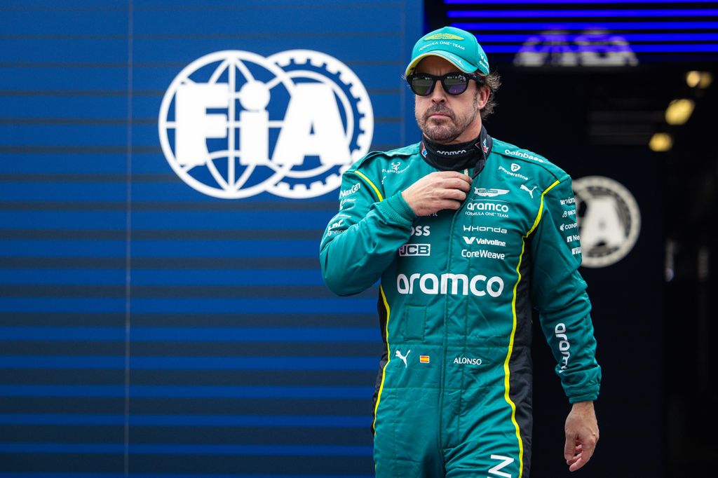 Fernando Alonso, en la prueba que abre el campeonato 2026
