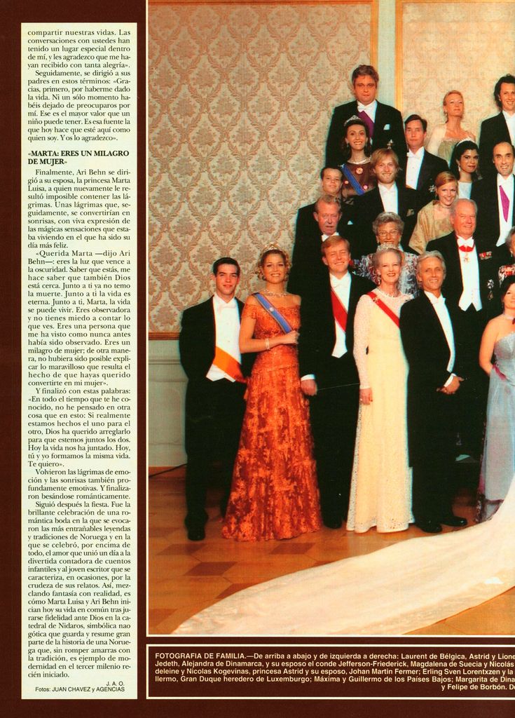 Boda Marta Luisa Noruega H+