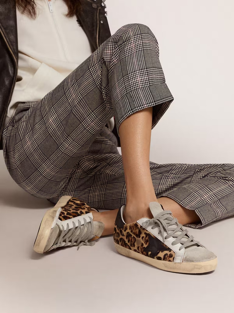 Zapatillas animal print Golden Goose