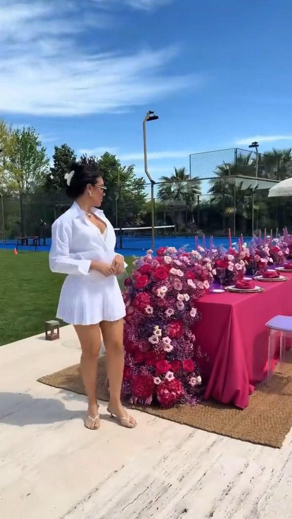 Georgina puso atención a los detalles para los amiguitos de su hija, y los papás invitados