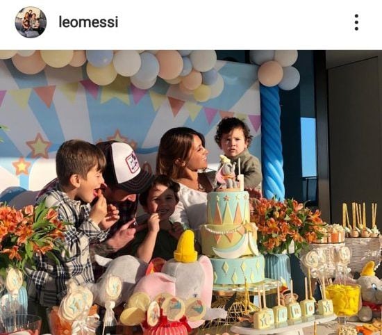 Cumpleaños de Ciro Messi