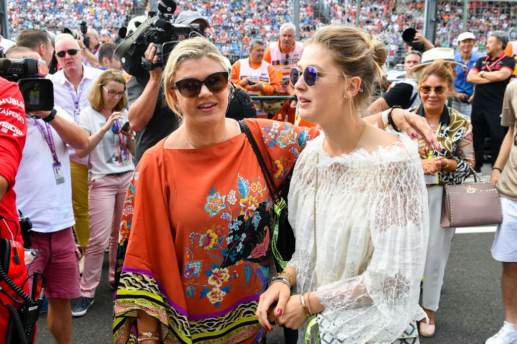 Corinna y Gina Schumacher, en 2019