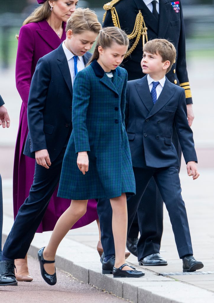 La princesa Charlotte en Londres, 2025.