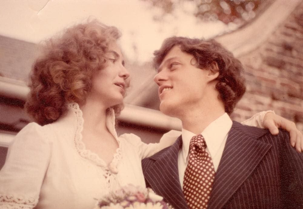 Bill y Hillary Clinton celebran 50 años de casados