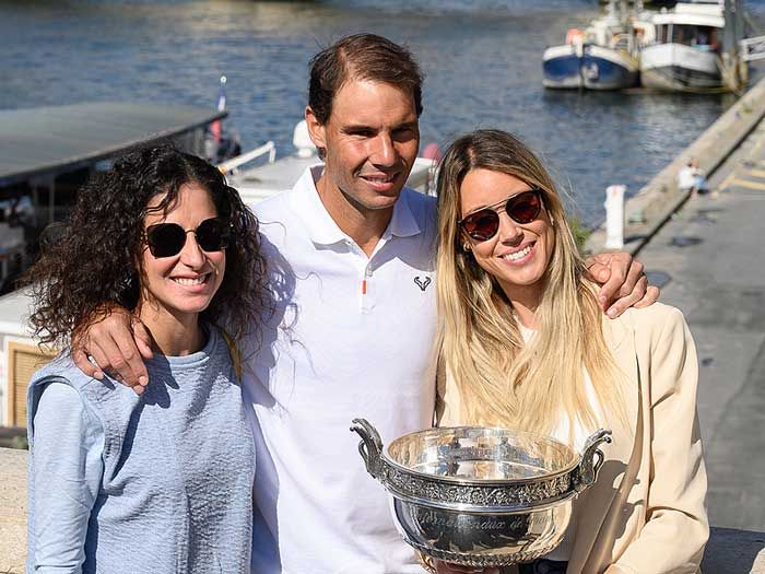 Rafa Nadal y Mery Perelló