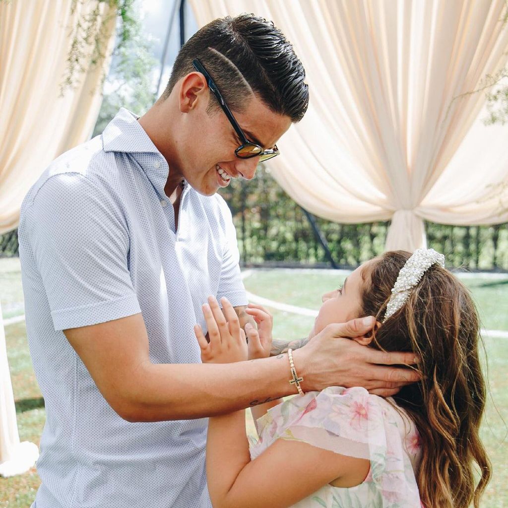 james rodr guez y su hija salom 