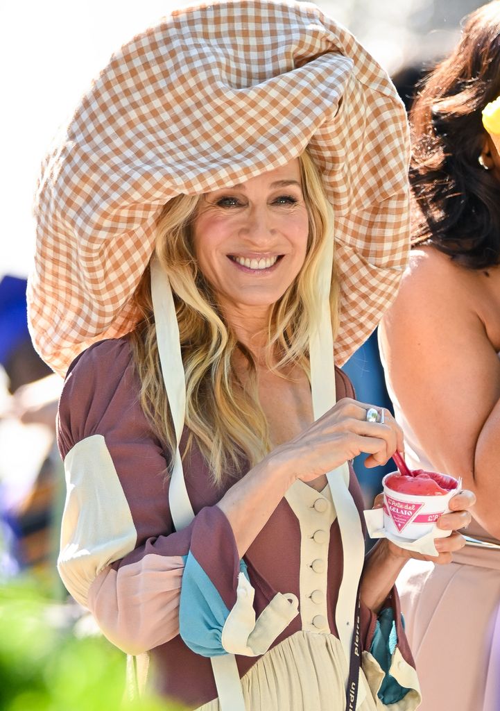 Sarah Jessica Parker en el rodaje de 'And Just Like That...'